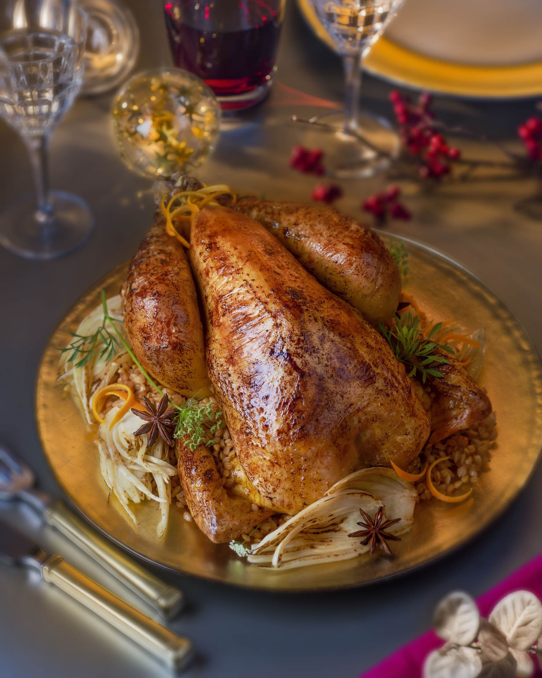 Véritable Chapon Fermier des Cévennes